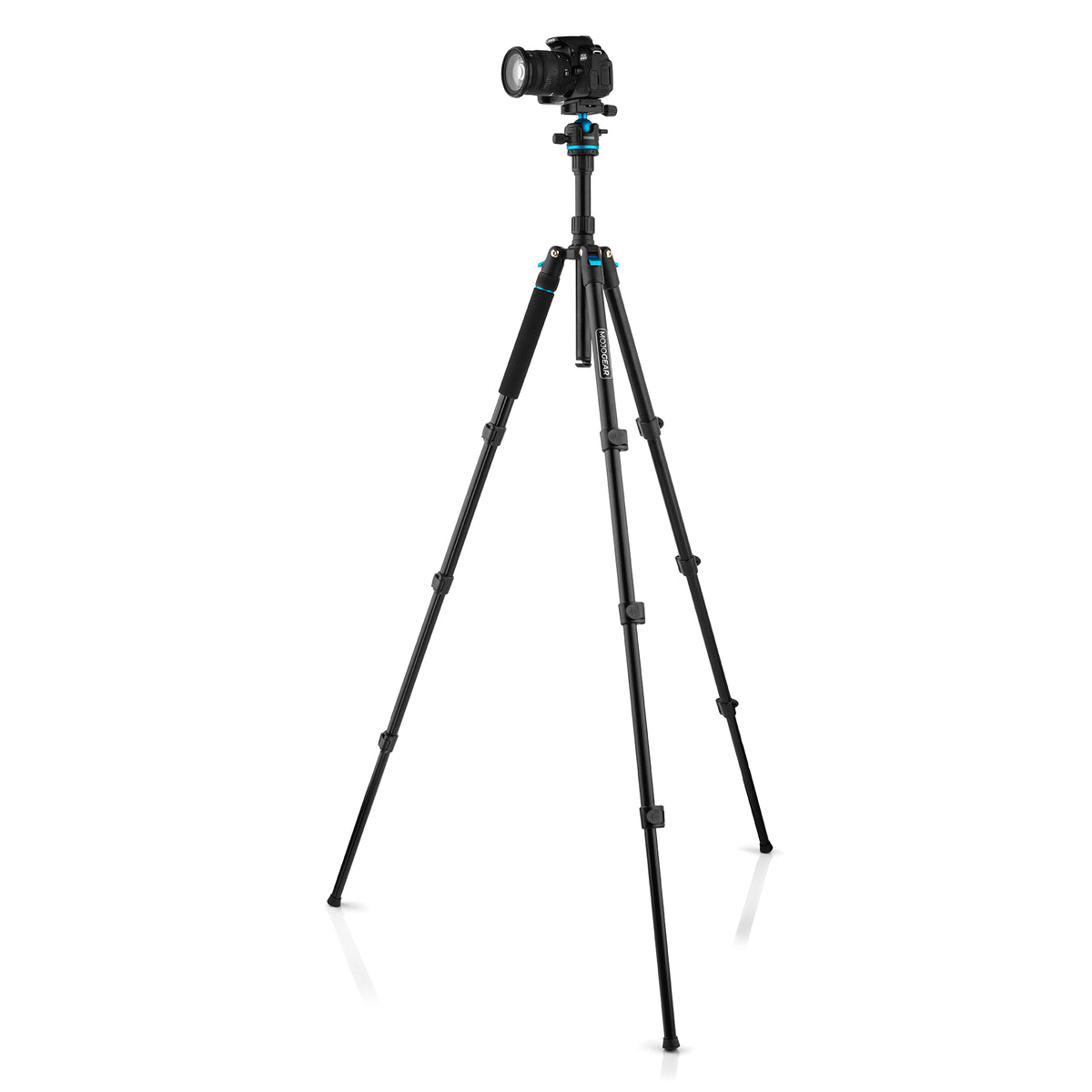 MOJOGEAR Swift Fotostativ 175 cm mit Einbeinstativ für Kamera und Smartphone