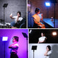 Ulanzi LT003 10 inch LED-videolamp RGB 15W - Cameralampen