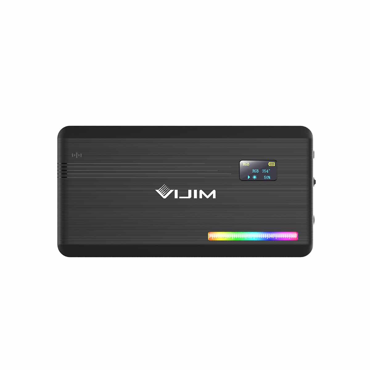 VIJIM RGB Multi Color LED-videolamp VL196 - Cameralampen