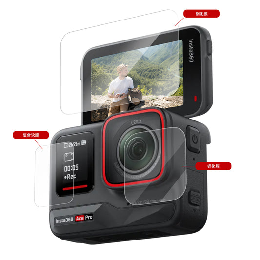 Telesin Displayschutzfolie für Insta 360 Ace Pro / Ace