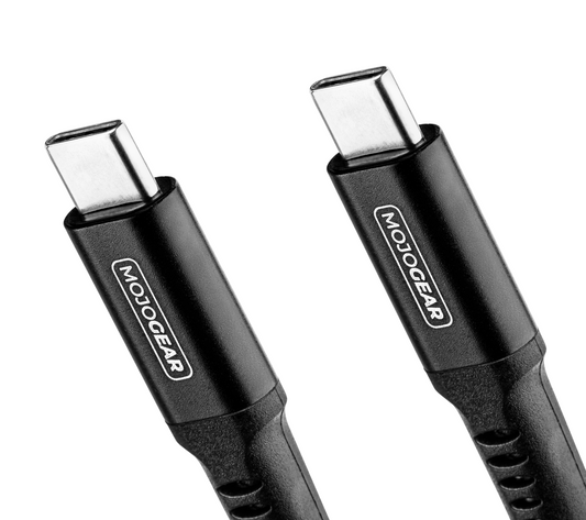 MOJOGEAR CHARGE+ 140 Watt oplader met USB-C naar USB-C kabel 1,5 meter - Opladers