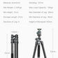 Ulanzi MT-59 Premium-Stativ mit horizontalem/neigbarem Arm – 176 cm