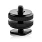 MOJOGEAR Cold Shoe-adapter voor Cold Shoe-mount - Statiefaccessoires