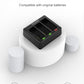 Telesin Triple batterij oplader voor 3 batterijen - GoPro Hero 13 - GoPro Accu's en opladers