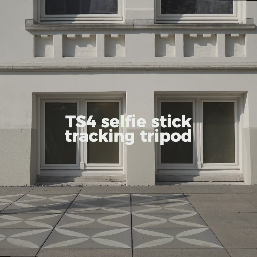 MOJOGEAR TS4 Selfie-Stick mit Tracking-Stativ, automatischer Öffnung und MagSafe-Verschluss
