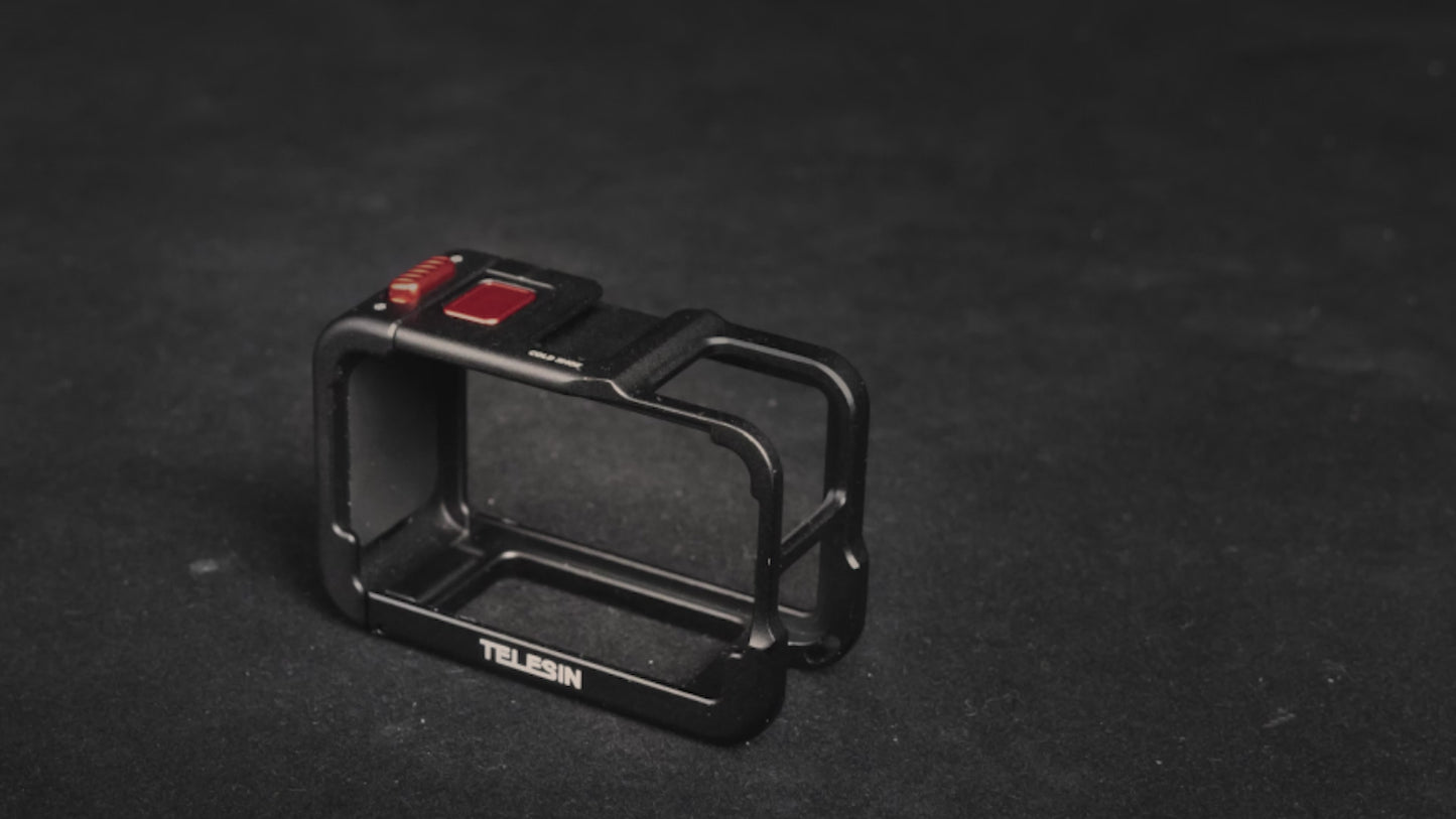 Telesin Street Photography Grip + Cage für DJI Osmo Action 3/4/5