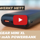 MOJOGEAR MINI XL 20.000 mAh EXTRA SCHNELLE Powerbank