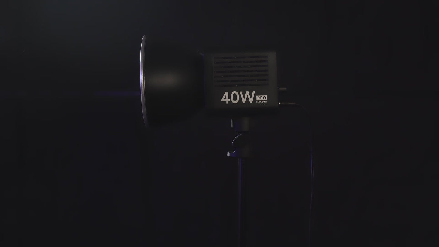 Ulanzi 40W PRO COB-Lampe, zweifarbig, mit eingebautem Akku