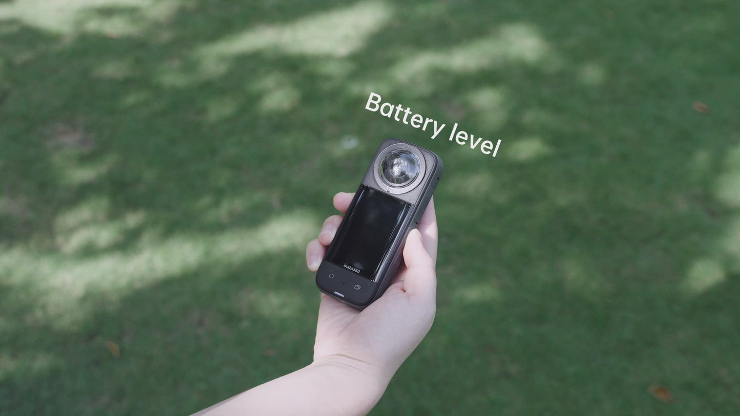 Telesin Ladebox für Insta360 X3 Akkus (2 Steckplätze)